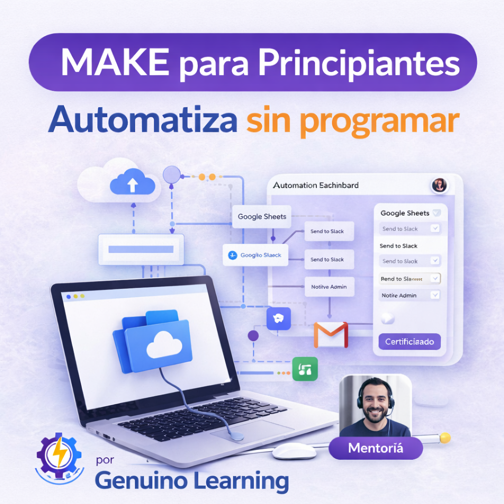 Banner del curso MAKE para Principiantes